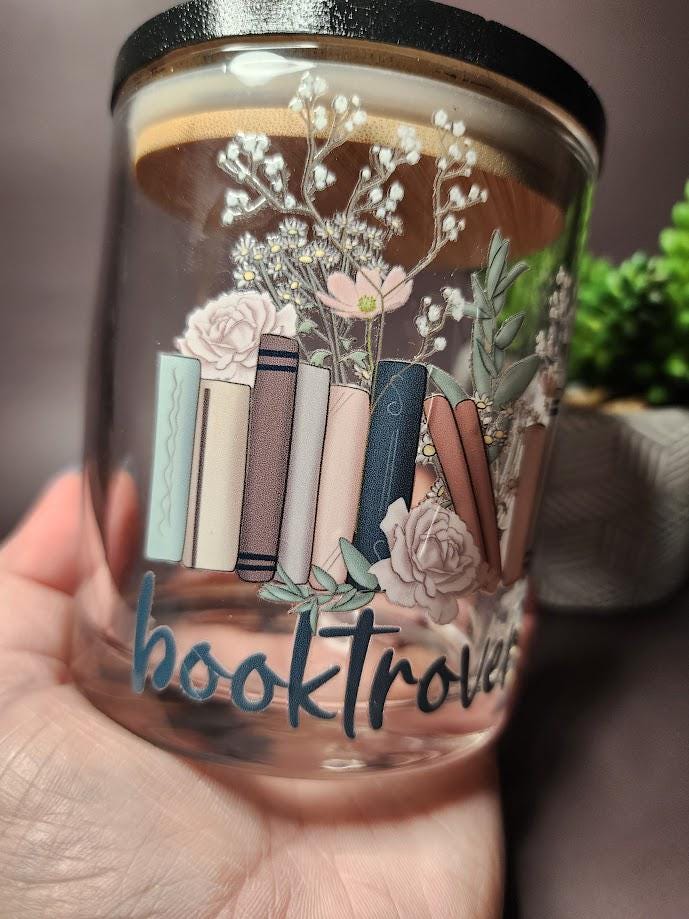Floral Booktrovert Mandala Stash Jar