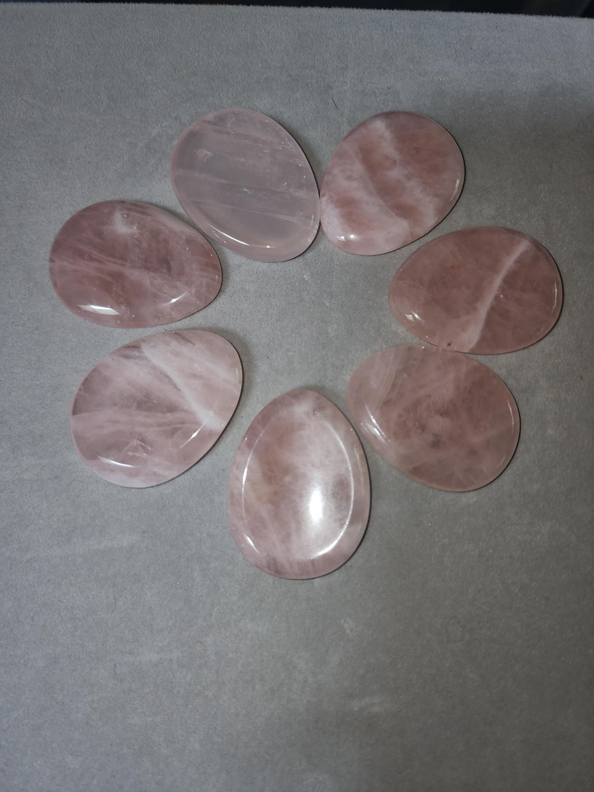 Worry Stones | Pocket Stones | Crystal Worry Stone | Teardrop Worry Stone | Heart Worry Stone | Multiple Materials