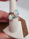 Natural Ethiopian Opal Rings