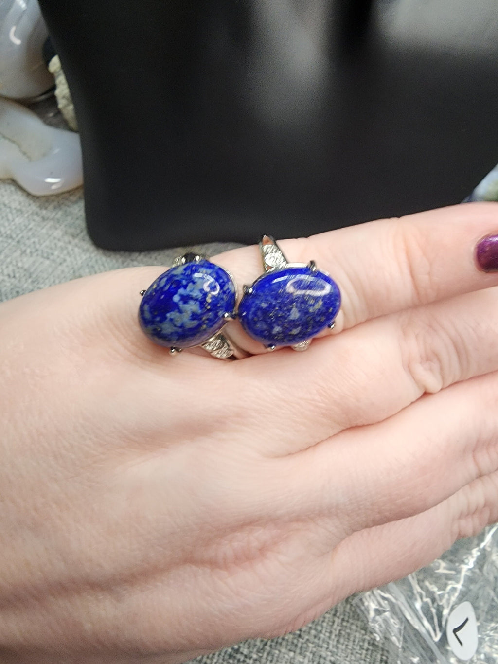 Natural Lapis Lazuli Rings