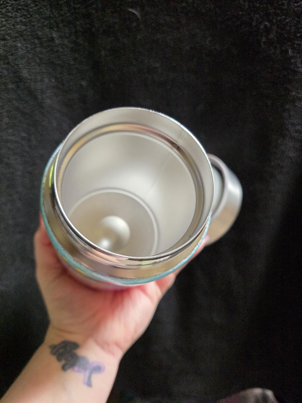 Mandala Tile | 17oz Stainless Steel Epoxy Food Jar