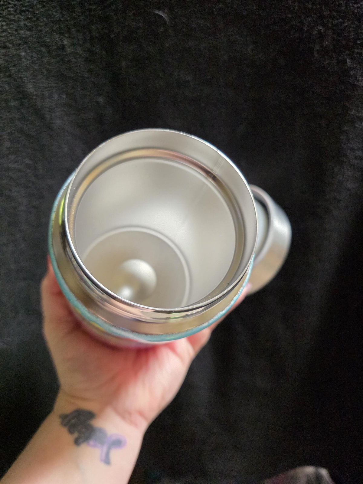 Mandala Tile | 17oz Stainless Steel Epoxy Food Jar