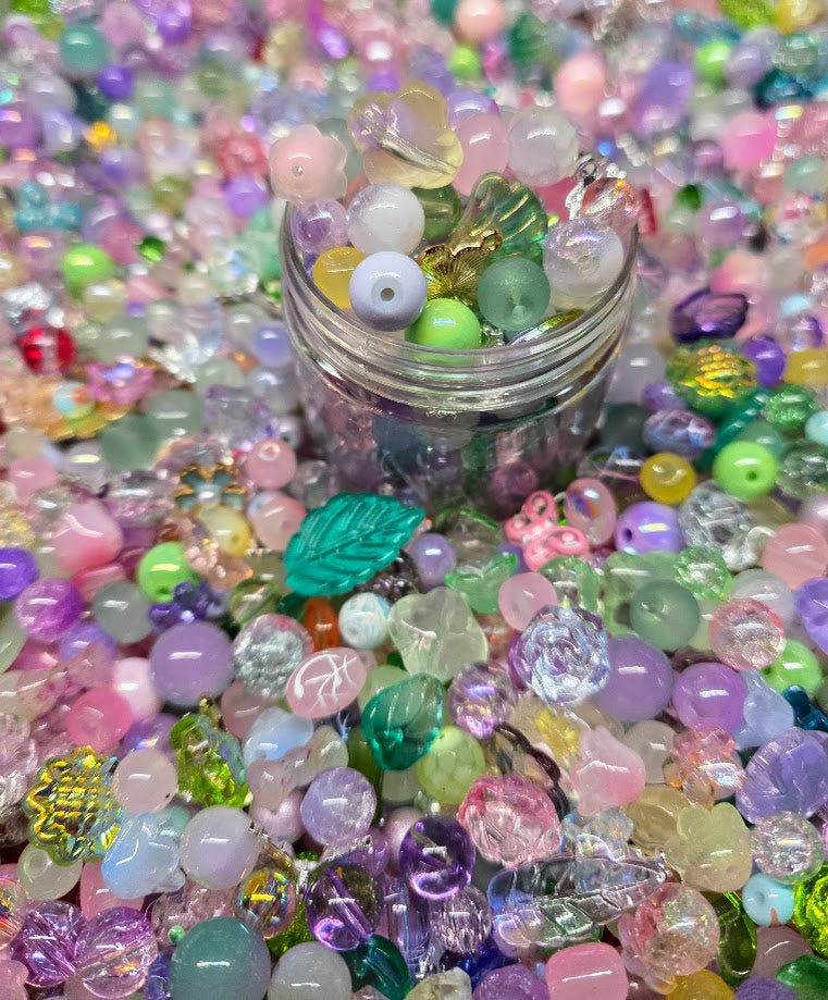 Spring Fling | PCC Custom Glass Beads Mix - Spring Theme