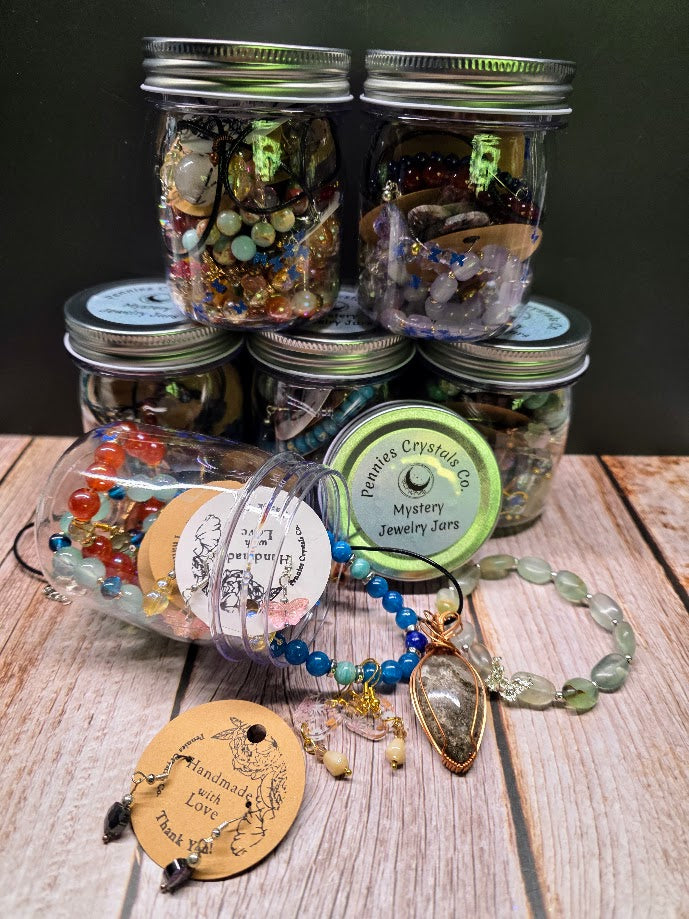 Mystery Jewelry Jar | All Hand Made Jewelry by PCC
