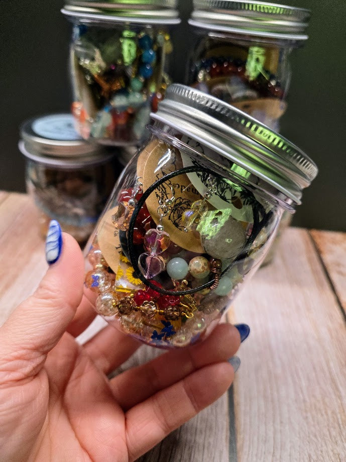 Mystery Jewelry Jar | All Hand Made Jewelry by PCC