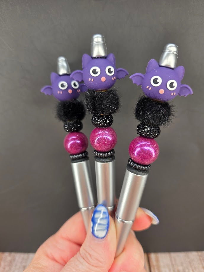 Fall & Halloween Collection Silicone Beaded Pens
