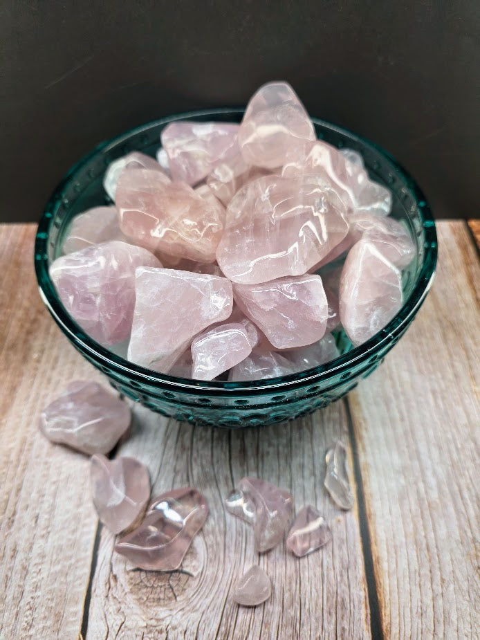 Jelly Rose Quartz Tumble Stones