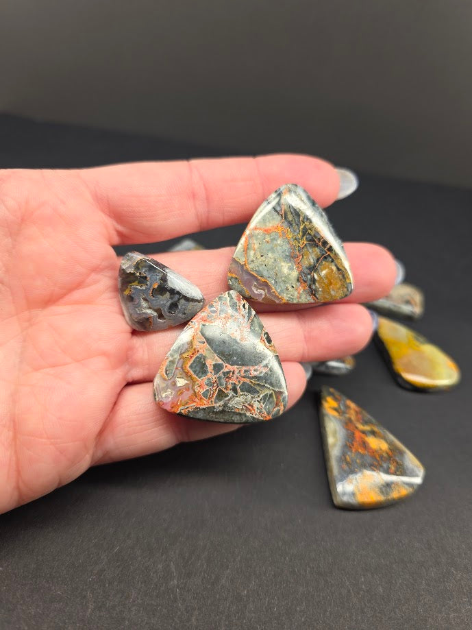 Bulk Lot | Bumblebee Seam Agate Cabochons