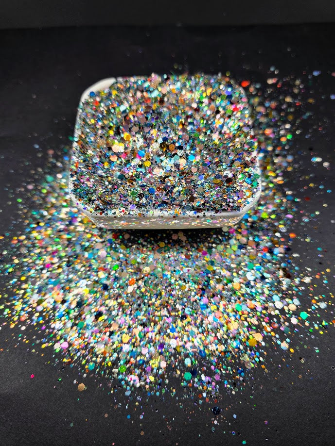 Western Heart | PCC Exclusive - Chunky Glitter Mix