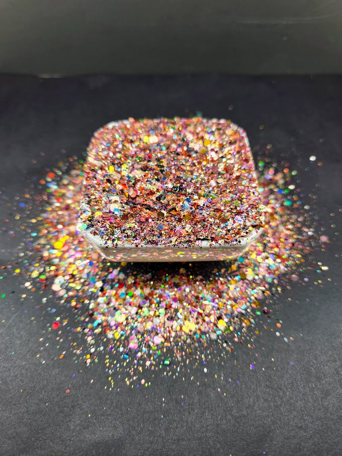 Rosy Sands | PCC Exclusive - Chunky Glitter Mix