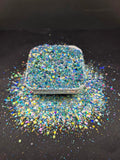 Sea Foam | PCC Exclusive - Chunky Glitter Mix