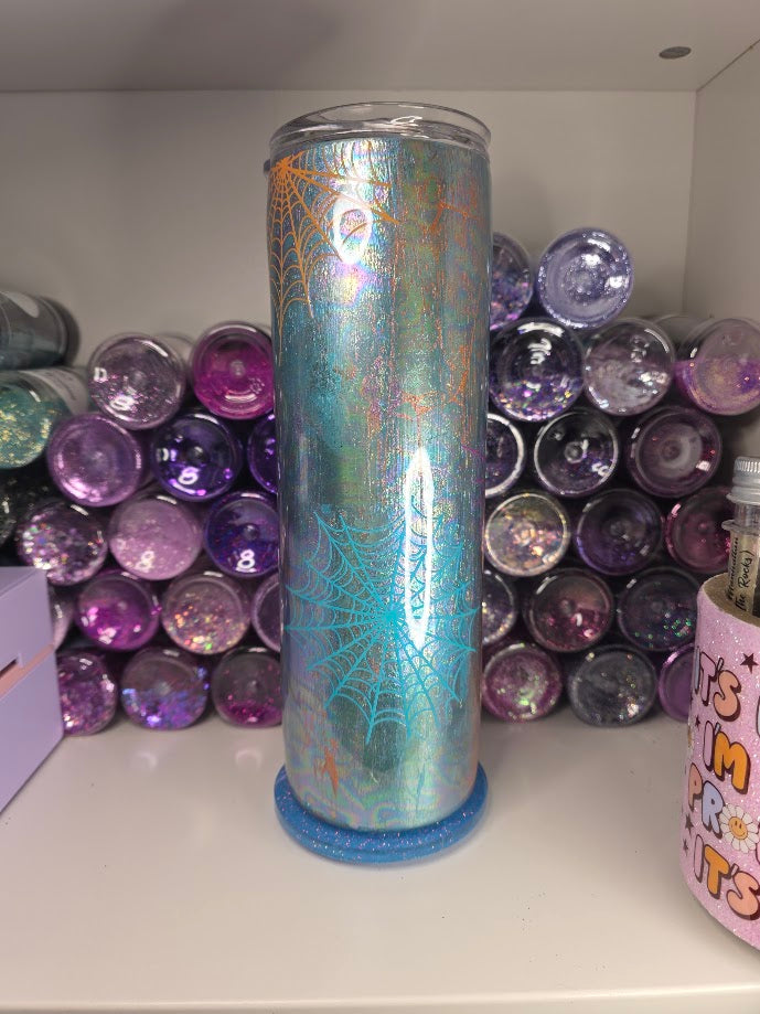 Holo Boo Thang | 30oz Skinny Stainless Steel Epoxy Tumbler - Halloween
