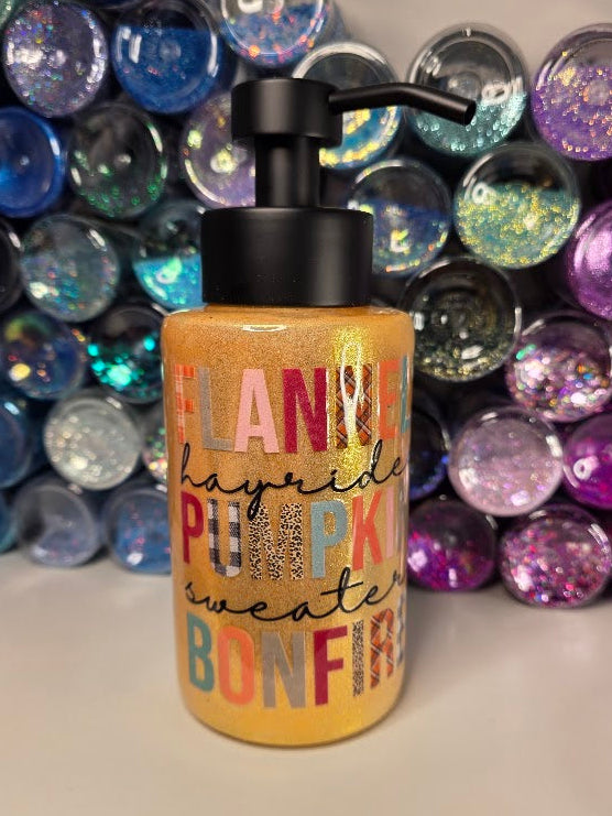 Fall Quote Soap Dispenser - Fall Themed
