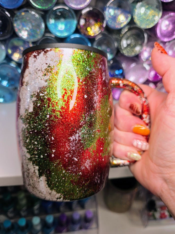 Christmas Mug 4 - No Decal | 14oz Coffee Mug Stainless Steel Epoxy Mug