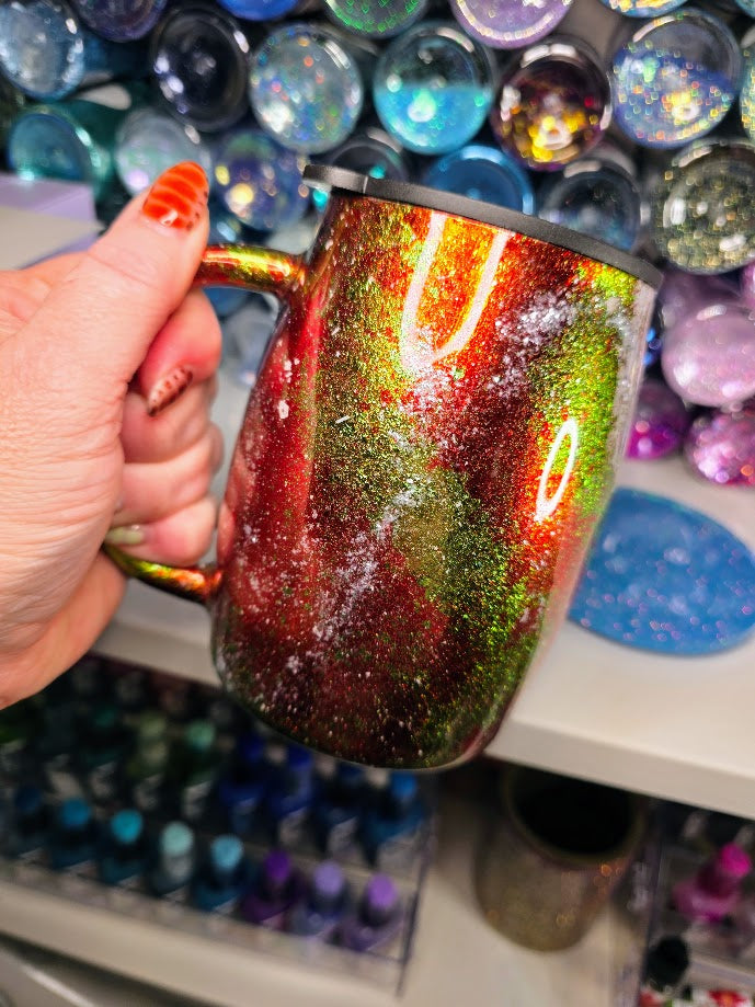 Christmas Mug 4 - No Decal | 14oz Coffee Mug Stainless Steel Epoxy Mug