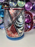 Geometric Roses | 14oz Coffee Mug Stainless Steel Epoxy Mug