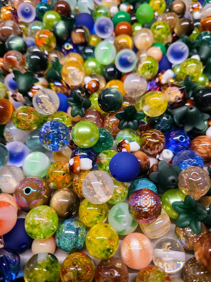 Fairy Garden - Acrylic Bead Mix