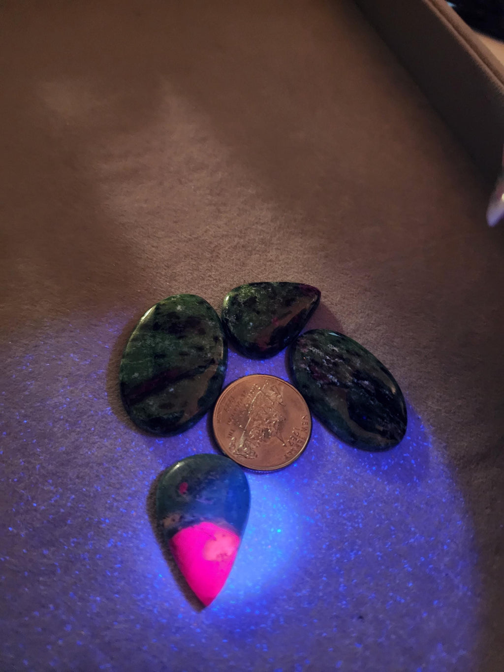 Bulk Lot  | Natural Ruby Zoisite Cabochons
