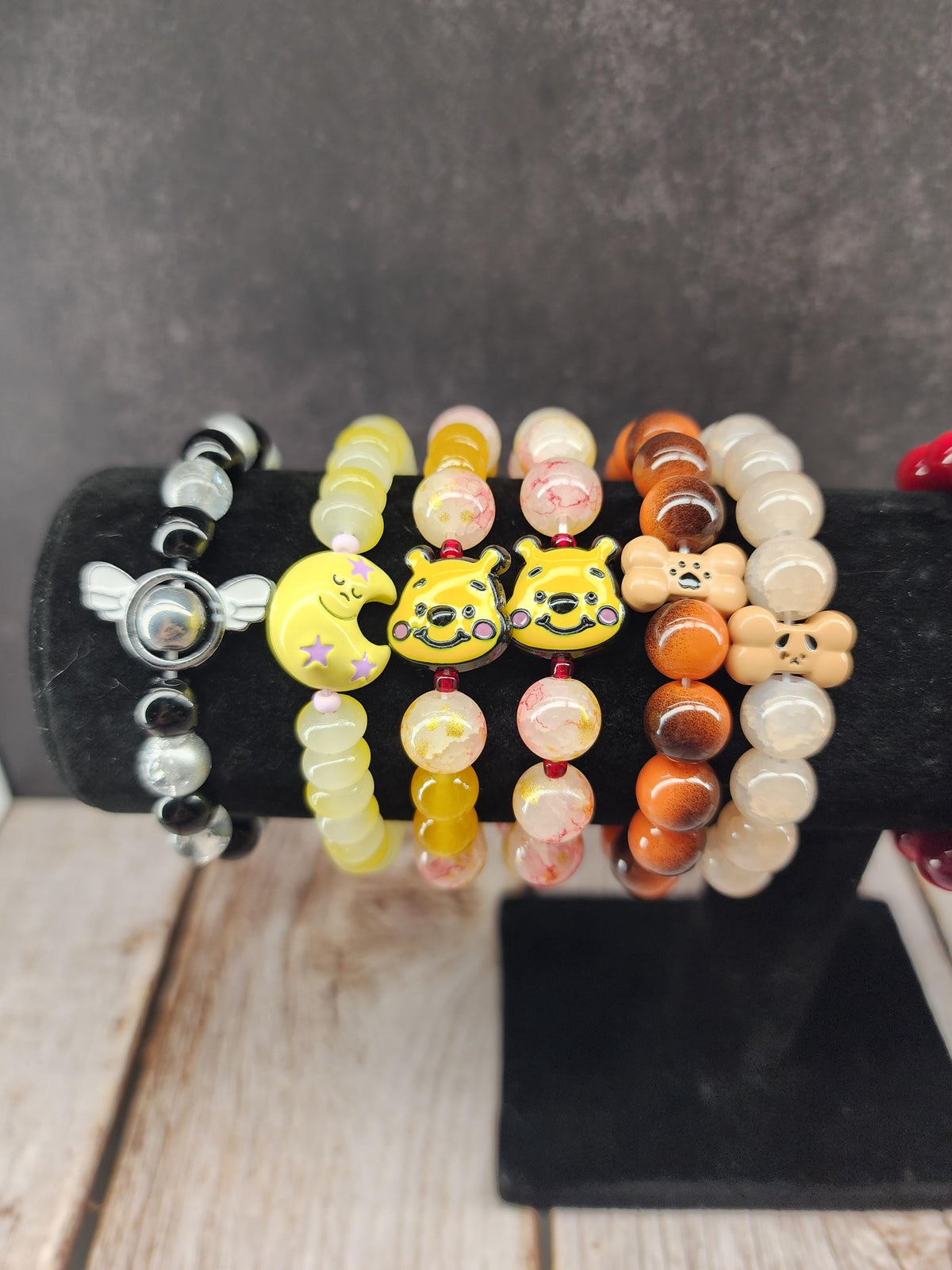 Kid Bracelets | Red, Orange, Yellow Black or White