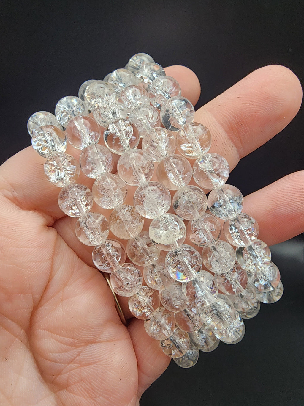 Natural Clear Quartz 8mm Stretch Bracelet