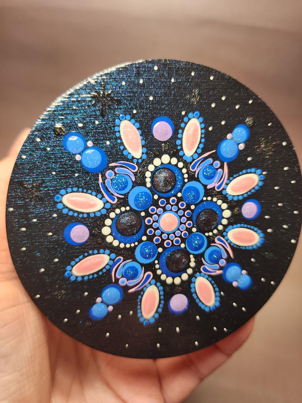 It's Just a Phase Moon Mandala Stash Jar