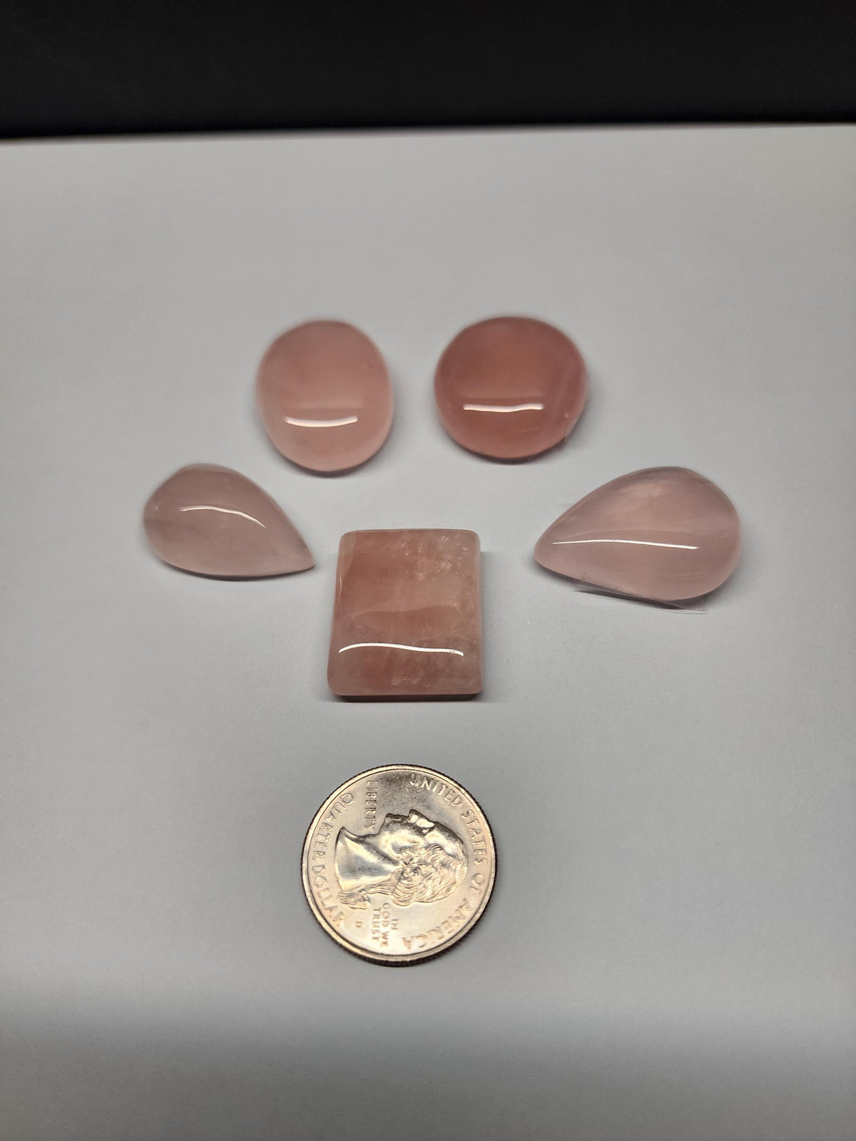 Bulk Lot | Natural Rose Quartz Cabochons