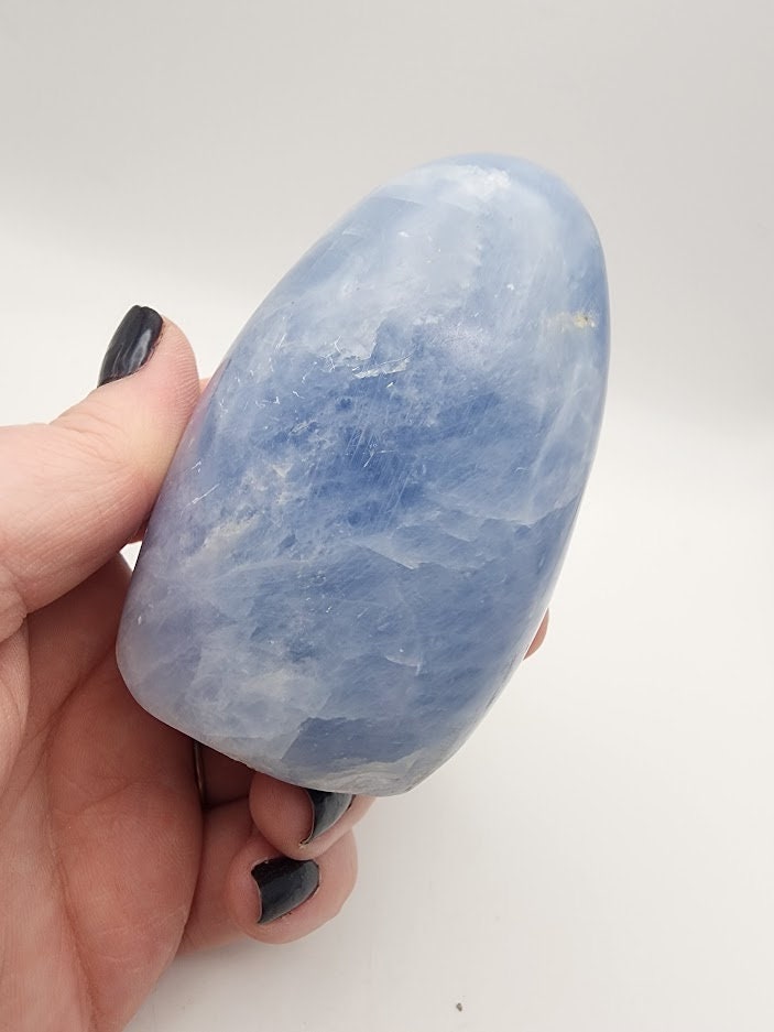 Natural Blue Calcite Freeform