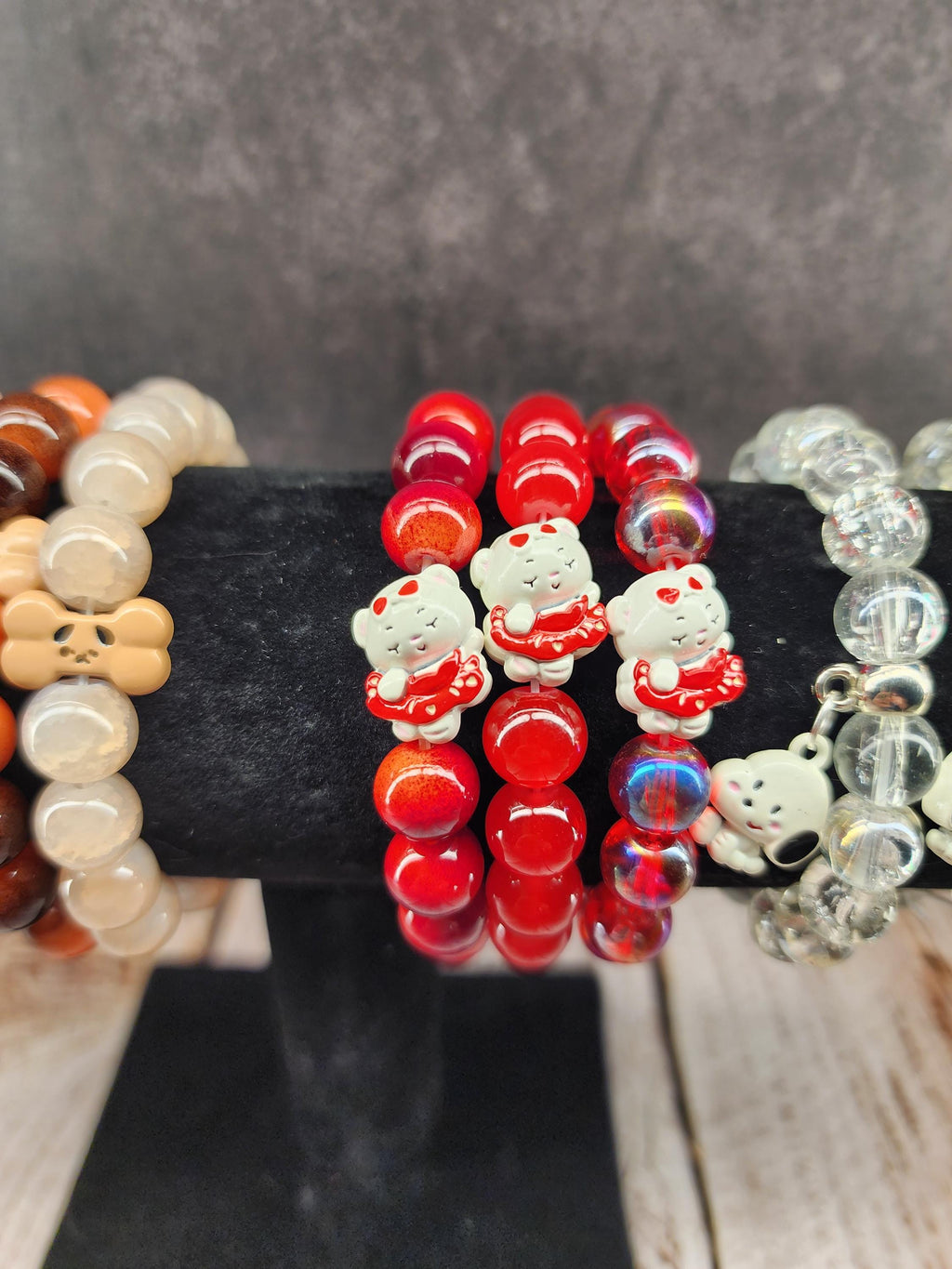 Kid Bracelets | Red, Orange, Yellow Black or White
