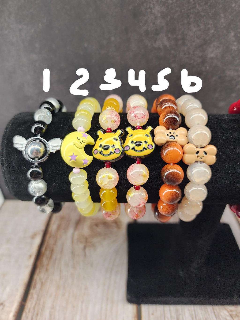 Kid Bracelets | Red, Orange, Yellow Black or White