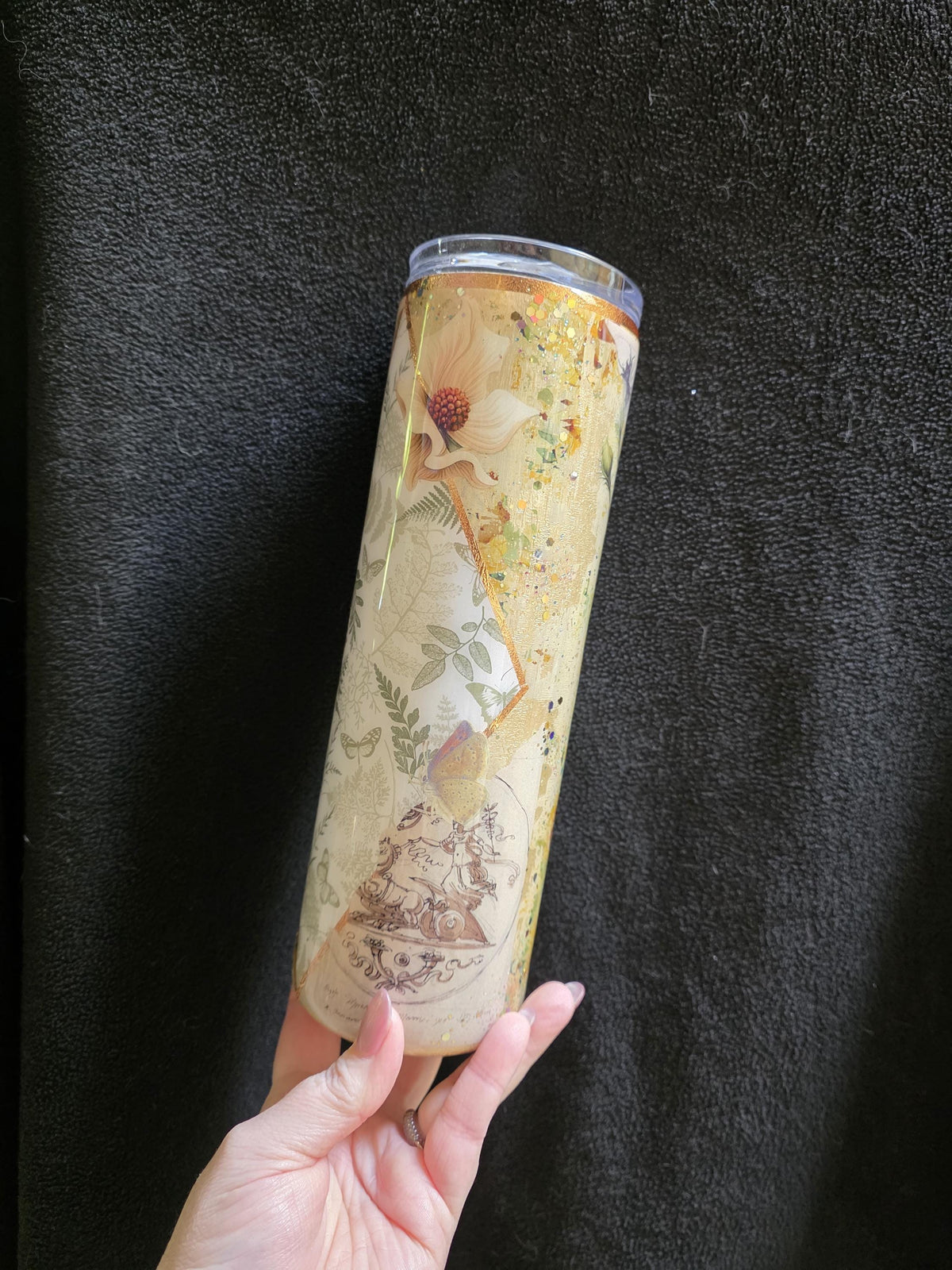 Cottage Core | 30oz Skinny Stainless Steel Epoxy Tumbler