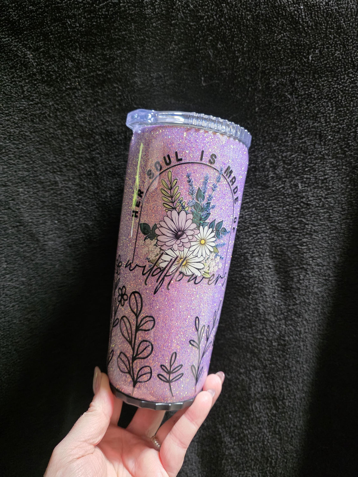 Wildflowers | 20oz Stainless Steel Tapered Strawbler Epoxy Tumbler