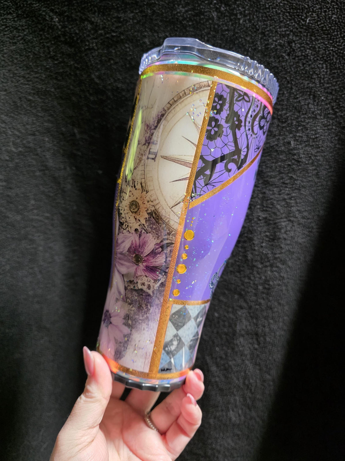 Alice Adjacent | 30oz Stainless Steel Strawbler Epoxy Tumbler