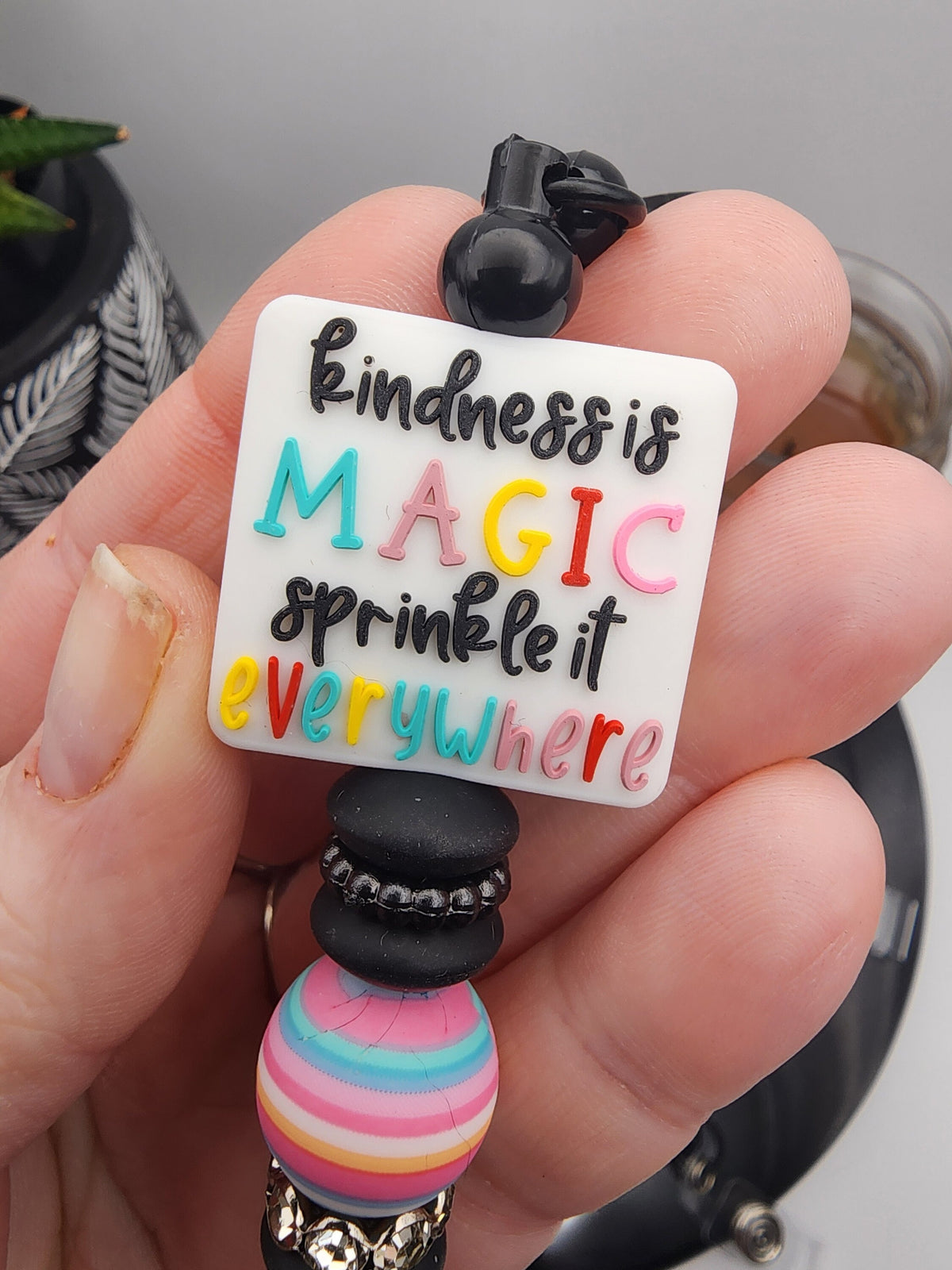 Kindness is Magic, Sprinkle It Everywhere Retractable Badge Reel