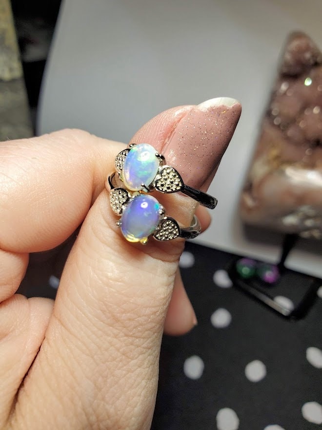 Natural Opal Ring
