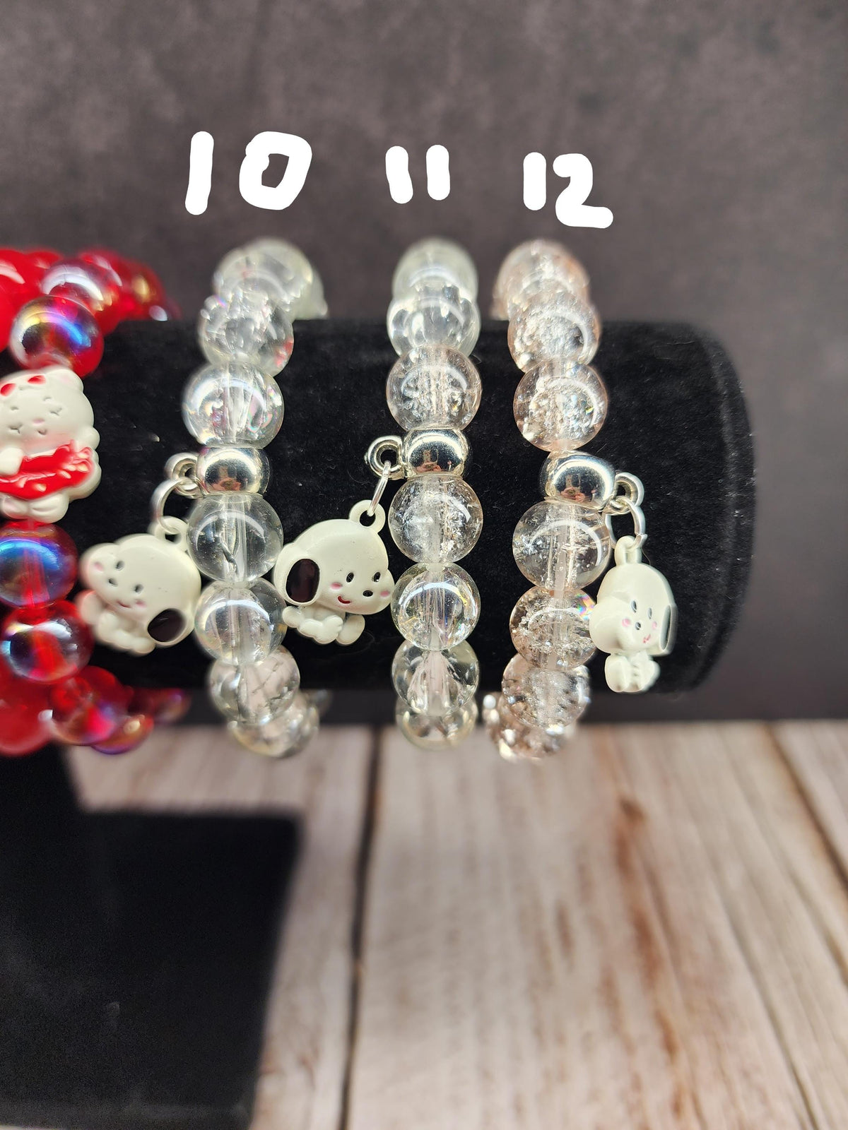 Kid Bracelets | Red, Orange, Yellow Black or White