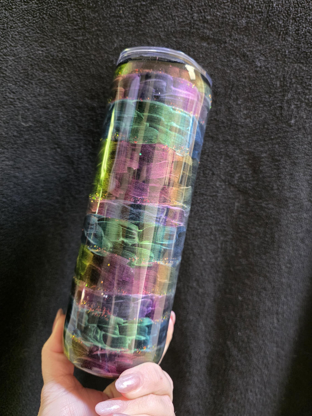 Stars Can't Shine Without Darkness | 20oz Skinny Stainless Steel Epoxy Tumbler