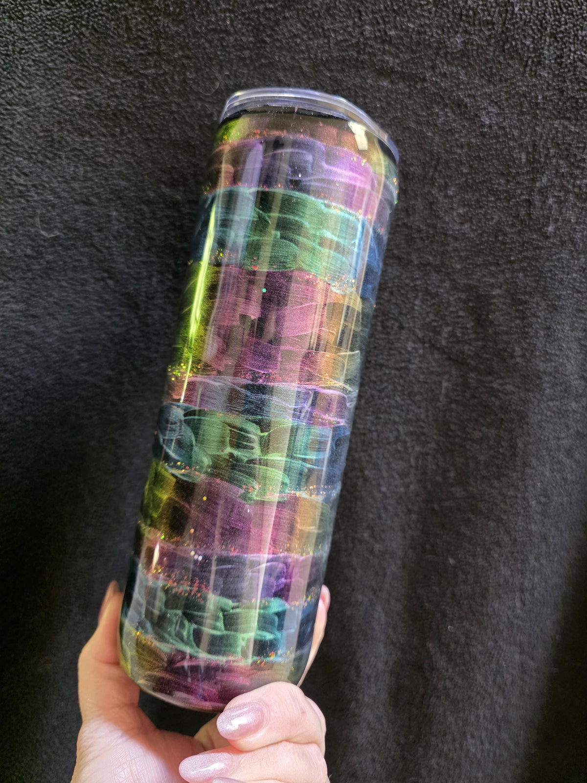 Stars Can't Shine Without Darkness | 20oz Skinny Stainless Steel Epoxy Tumbler