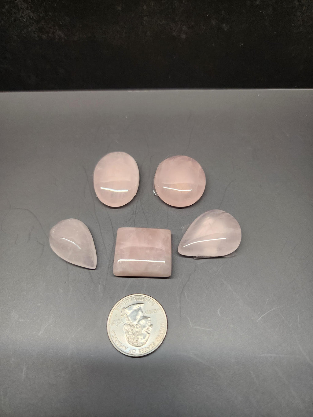 Bulk Lot | Natural Rose Quartz Cabochons