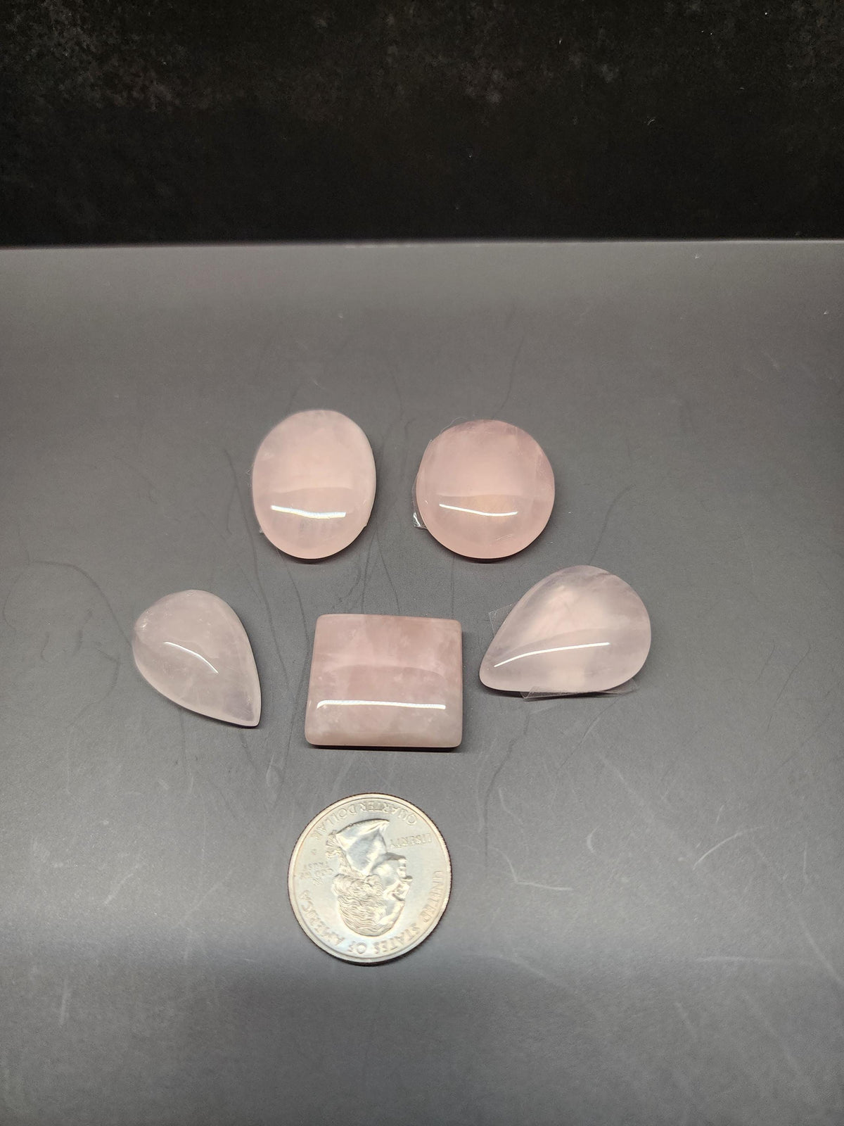 Bulk Lot | Natural Rose Quartz Cabochons