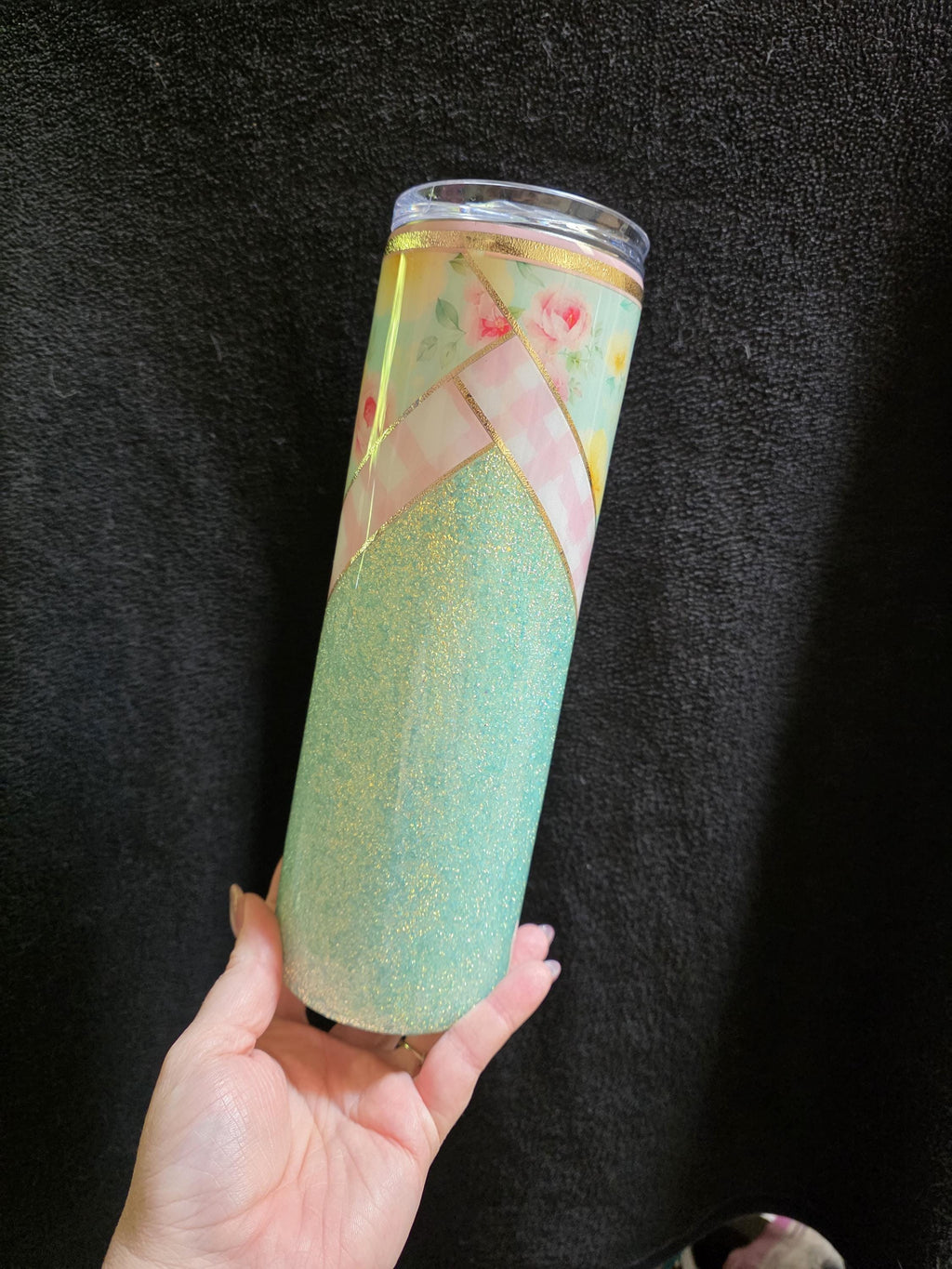 Summer Florals | 30oz Skinny Stainless Steel Epoxy Tumbler