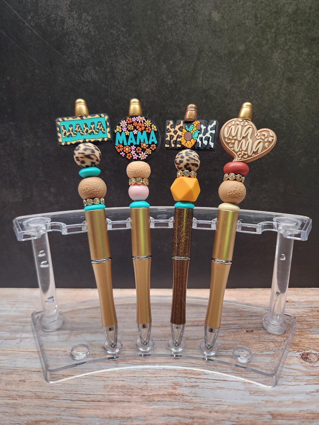 Mom Collection Silicone Beaded Pens