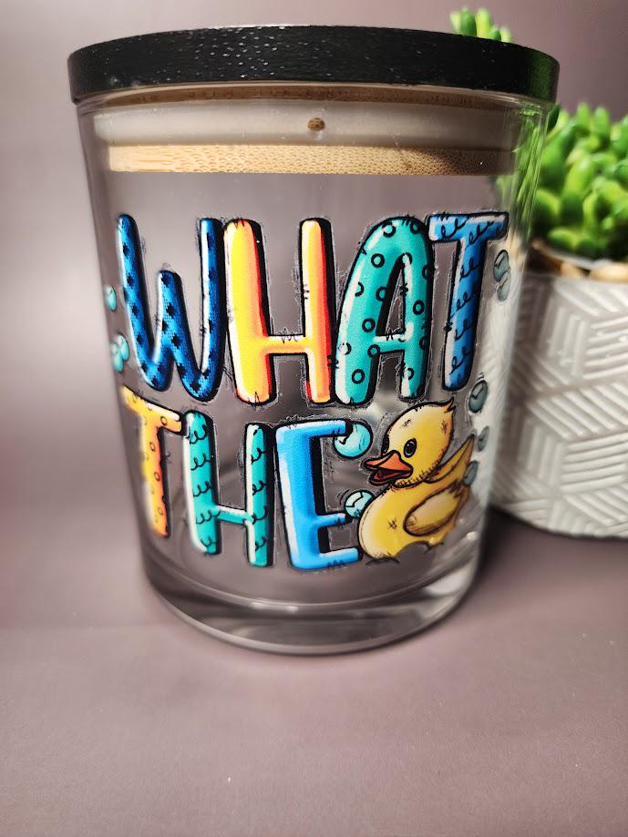 What the Duck Mandala Stash Jar