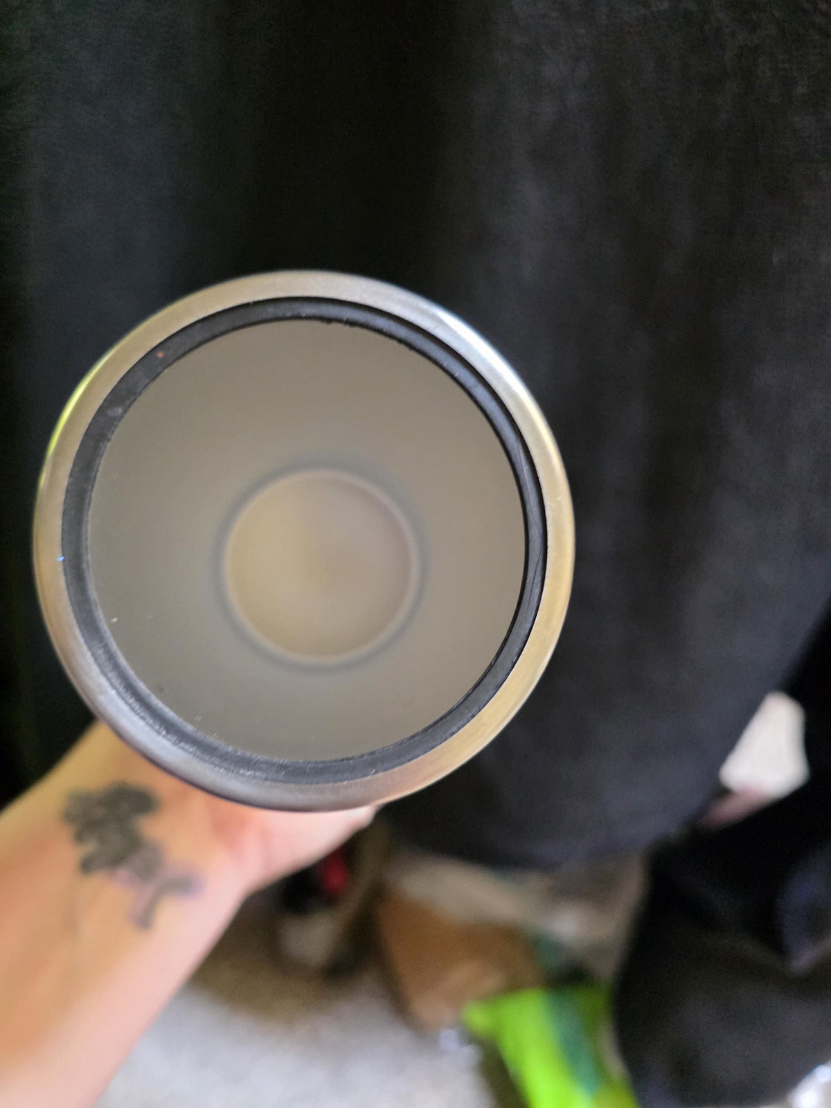 Purple and Blue Paint Splatter - No Decal | 12oz Stainless Steel Epoxy Can Cooler
