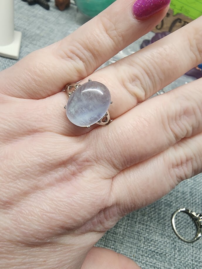 Natural Aquamarine Rings
