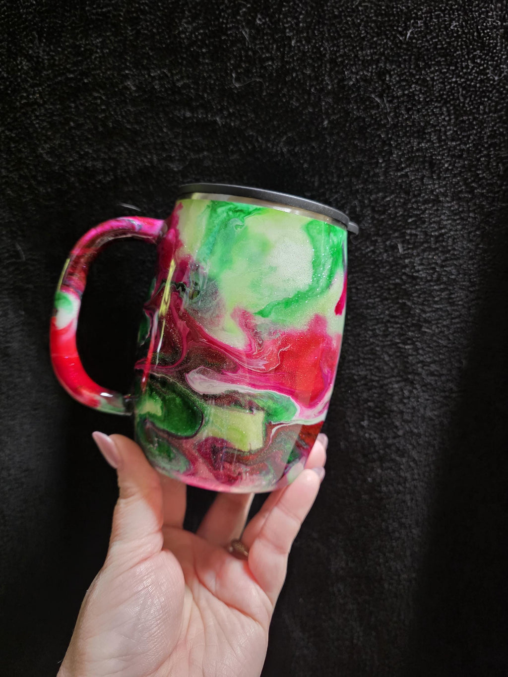 Christmas Mug 2 - No Decal | 14oz Coffee Mug Stainless Steel Epoxy Mug