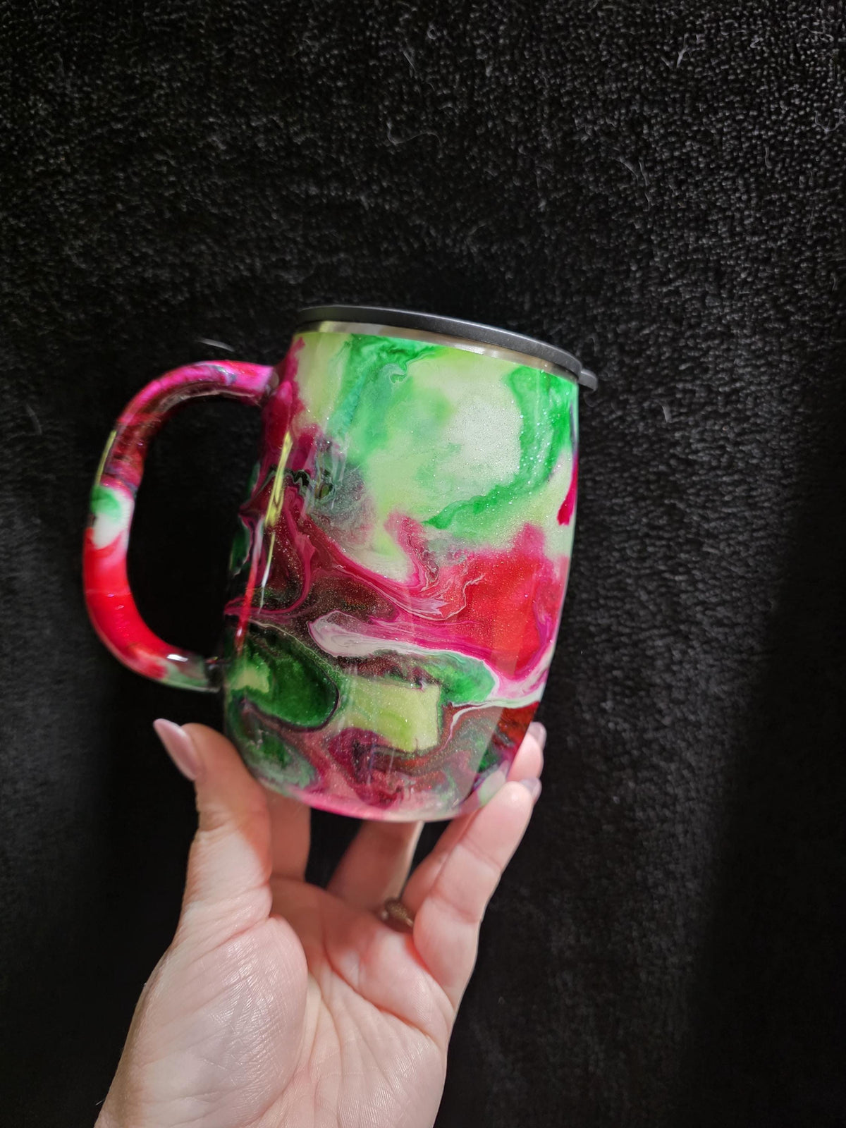 Christmas Mug 2 - No Decal | 14oz Coffee Mug Stainless Steel Epoxy Mug