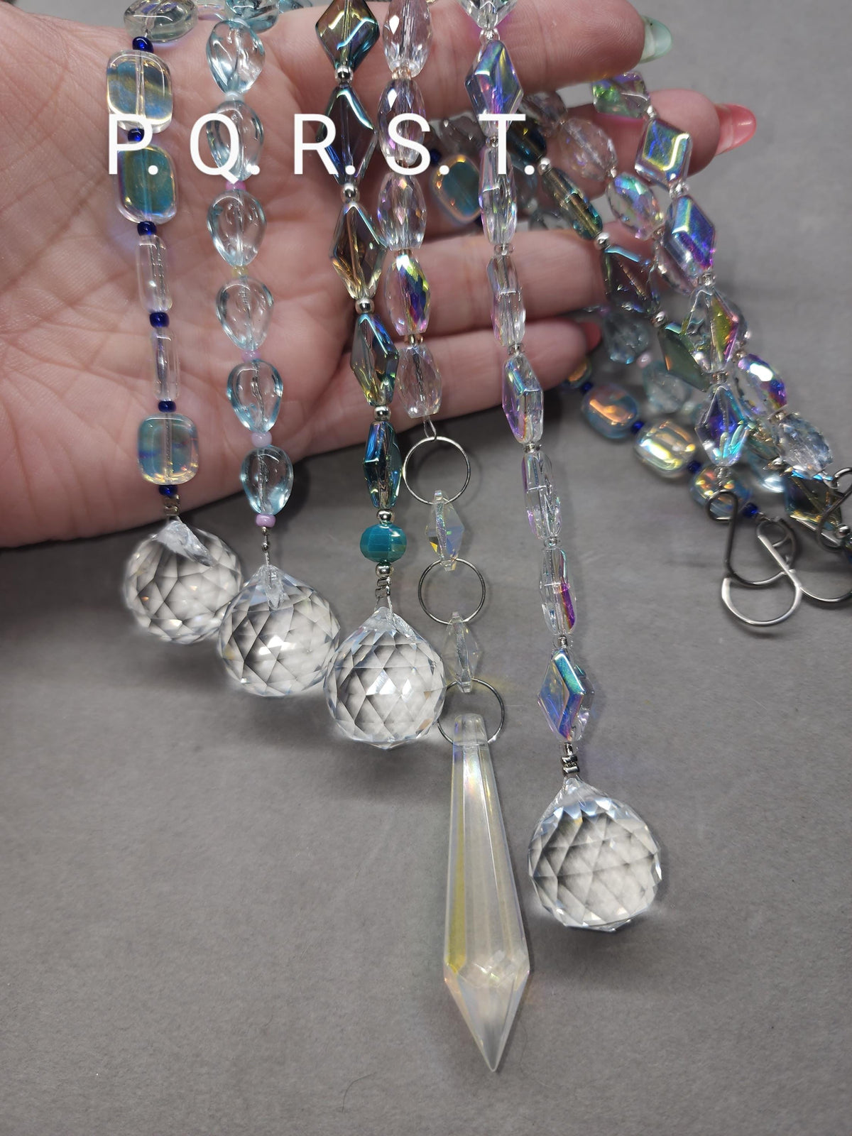 Glass Single Strand Suncatchers