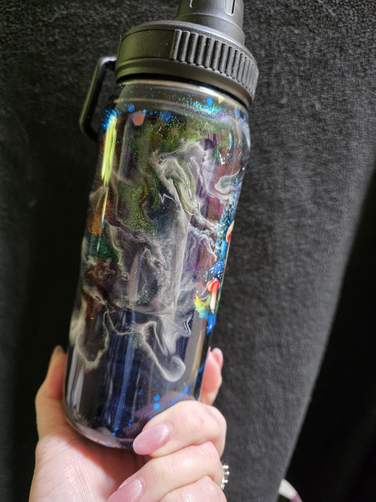 Mushroom Galaxy | 18oz Duo Hydro Stainless Steel Epoxy Tumbler