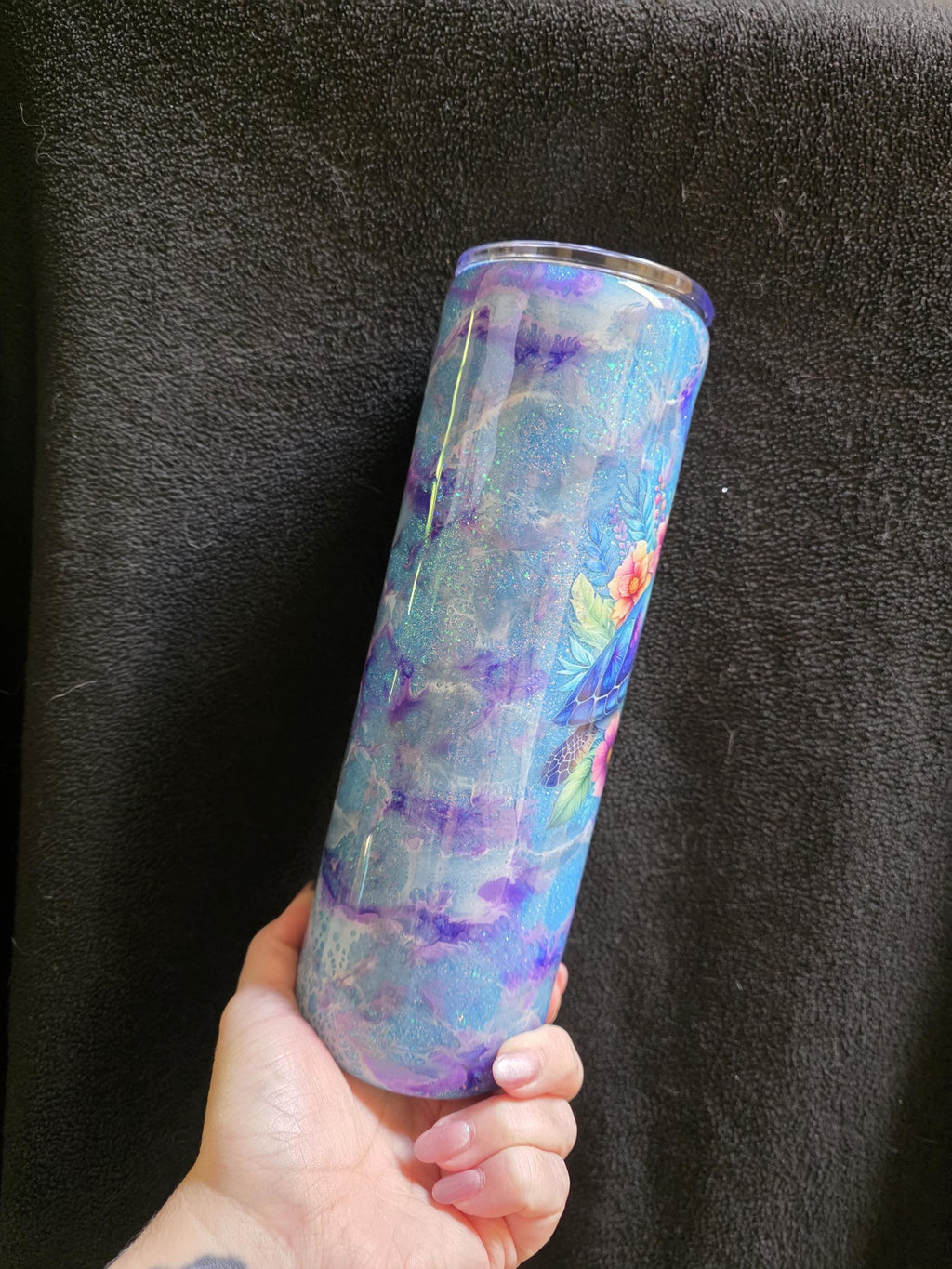 Sea Turtle | 30oz Skinny Stainless Steel Epoxy Tumbler