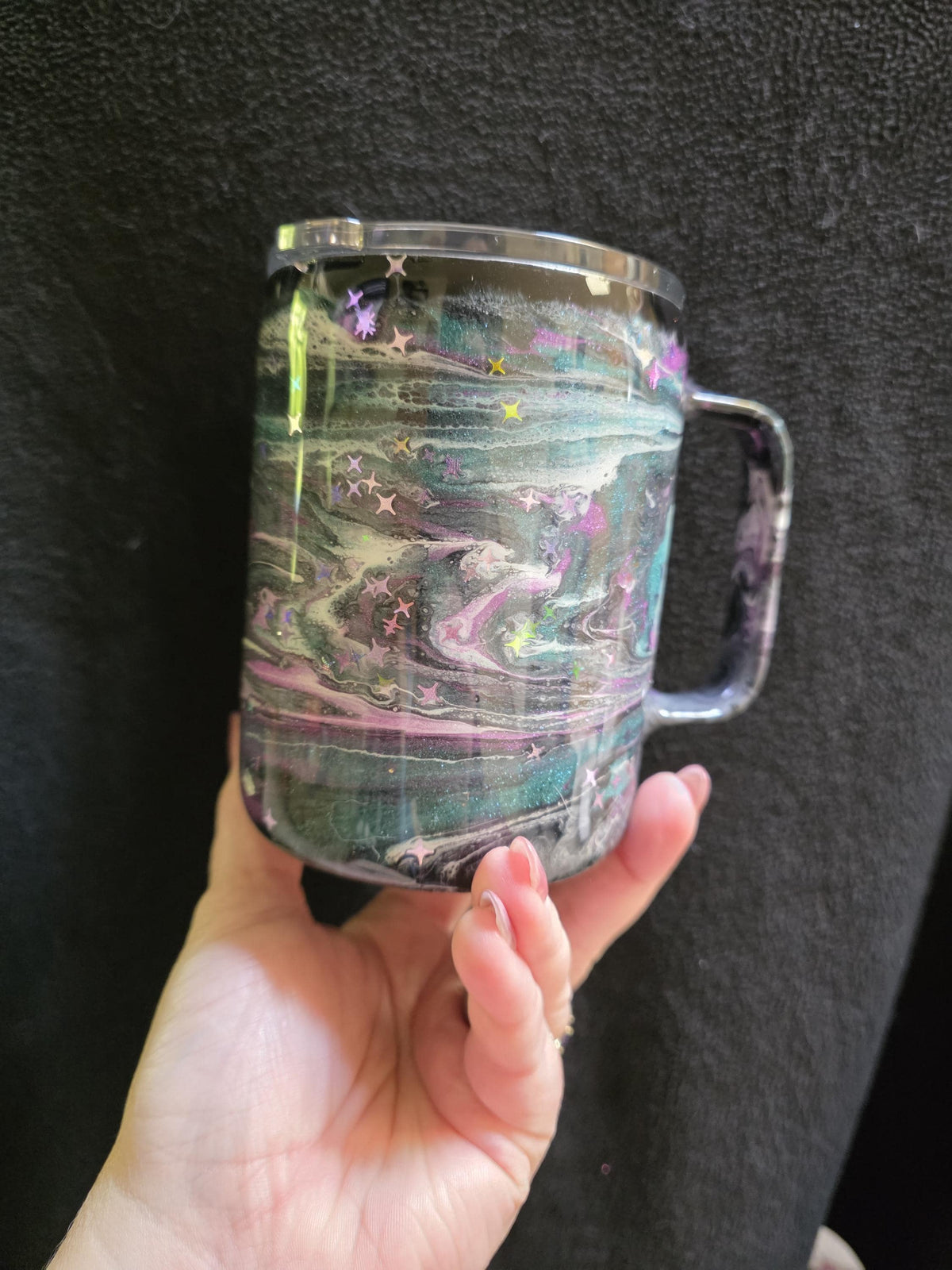 Stay Wild Moon Child | 10oz Coffee Cup Stainless Steel Epoxy Mug